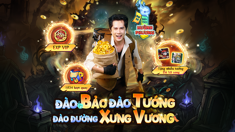 3Q Đào Đào Đào sở hữu đề tài Tam Quốc kết hợp đạo mộ vô cùng độc đáo