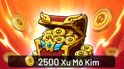 Gói nạp Gói 2500  Xu Mô Kim