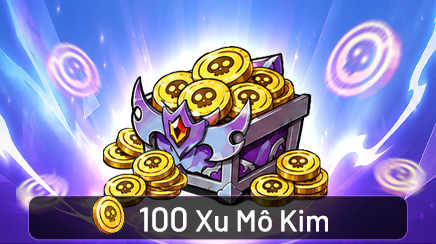Gói nạp Gói 100  Xu Mô Kim