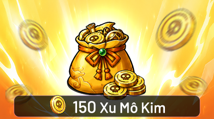 Gói nạp Gói 150  Xu Mô Kim