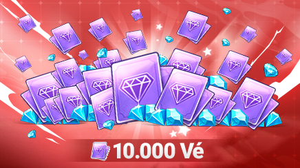 Gói nạp Gói 10000 Vé