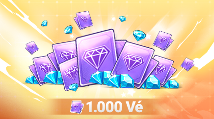 Gói nạp Gói 1000 Vé