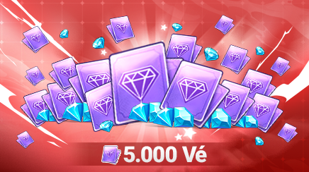 Gói nạp Gói 5000 Vé